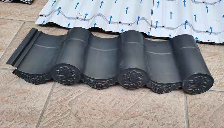 仿古筒瓦，鋁鎂錳筒瓦