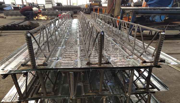 M型鋼筋桁架樓承板